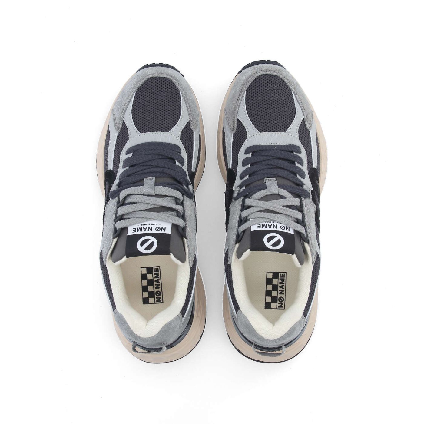 CARTER 2.0 RUNNER M - MESH/SDE/EARL - CHARCOAL GREY/GREY